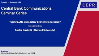 Central Bank Communication: Using LLMs in Monetary Economics Research