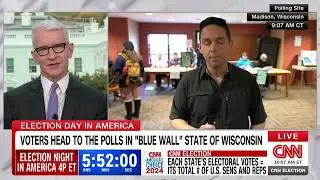 CNN's 2024 Election Day Coverage - 10am to 12pm [No Commercials]