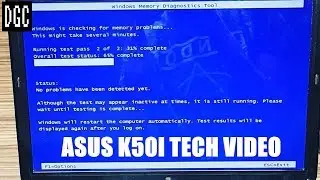 DGC Hardware: ASUS K50i Laptop