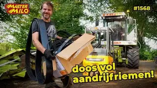 Alle riemen voor de hakselaar zijn ook binnen! #1568