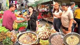 FANTASTIC! Cambodian Street Food Tour - Morning Walking Tour in Boeung Trabek Traditional Market