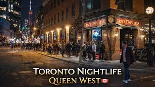 DOWNTOWN TORONTO NIGHTLIFE QUEEN WEST STREET