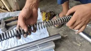 E rickshaw shocker kese repair kareh _e rickshaw shoker repair video 