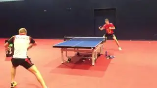 Table Tennis at WSA: Floritz (GER) and Polanski (CZE)