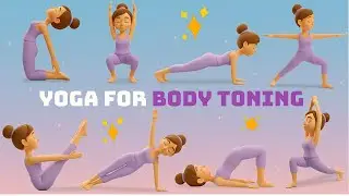 Yoga for Body Toning | Strength and Balance | Yoga for Kids 💪