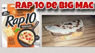 BIG MAC de Rap 10 , lanche de Rap 10 #Bigmacrap10