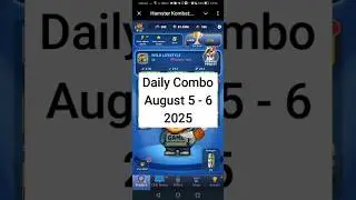 Hamster Kombat GameDev Daily Combo  August 5 - 6 Claim Your Rewards!