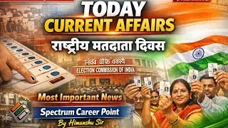 25 January current affairs| today current affairs| Daily current affairs| Spectrum career point|