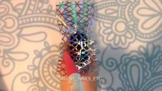 Nail Art: How to apply foil? Comment appliquer du foil?
