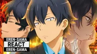 Meninas de Animes (Colegiais) Reage Rap - Afastado de Todos『 Arima, Hikigaya & Oreki 』As | @AniRap