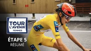 Tour de l'Avenir Femmes 2025 - Le r&eacute;sum&eacute; des &eacute;tapes 5a et 5b... la d&eacute;monstration d'Isabella Holmgren