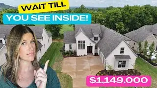 TOUR a $1.159M Luxury NEW Home in Gallatin Tennessee Nashville Suburb!