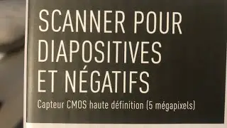 Sauvegarde des diapositives et négatif silvercrest