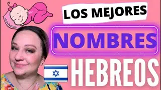 NOMBRES para NIÑAS HEBREOS 🇮🇱 👧🏻  | 90 NOMBRES HEBREOS para NIÑA | (LA LISTA MÁS COMPLETA) ✅