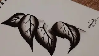 Sketching a women made out of leaves ❤️🤌#tutorial #art#how to draw#sketch
