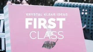 First Class Unboxing | Simply Gilded Subscription Box  | Krystal Klear Ideas