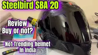 Review after 1 Year || Steelbird SBA20 Helmet || should you buy or not || Good or Bad for safety?