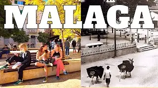 Malaga Plaza de la Merced 🇪🇦 Spain Life in Past & Present | Exploring City Square | Walking Tour 4K
