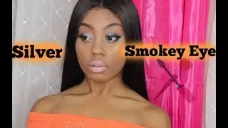 Silver Smokey Eye | @iamtherealtaj