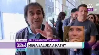 Mega saluda a Kathy en su cumpleaños - Mucho Gusto 2016