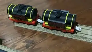 Percy and the runaway freight cars
