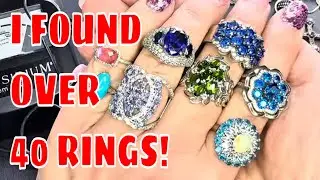 I Found More Than 40 Rings At The Flea Market!