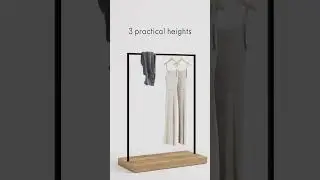 Clothing Rack Kansas - Retail Interior Design by Mandai Design