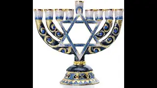 YU FENG 9 Branch Vintage Menorah Candle Holder Candlesticks