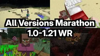 All Versions 1.0-1.21 Speedrun - 16:35:49 WR