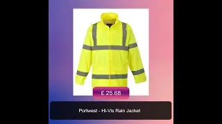 Portwest - Hi-Vis Rain Jacket