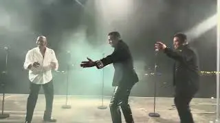 The Jacksons Introduce Band Member Mark Walker at Summer Fest in Solihull, England (21 July 2024)