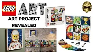 LEGO Art 21226 Art Project Revealed: Classic Spaceman Mosaic!