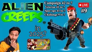 Alien Creeps TD 🔴 Live Mobile Full Gameplay Part 9 in Hindi | Sameer #aliencreeps #mobiogame #sameer