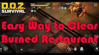 How to Play Burned Restaurant Dawn Of Zombies ||How to Kill Butcher at Burned Restaurant|| 2022
