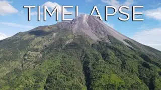 PUNCAK GUNUNG MERAPI || Drone video