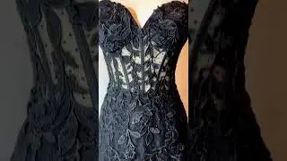 Look Stunning in Just Minutes: Get Ready with Elegant Black Lace Mermaid Appliques Prom Dresses