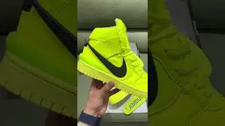 Introducing Nike x Ambush Dunk High Flash Lime Men's Sneakers #nikeshoes #ambush #victoryanthem