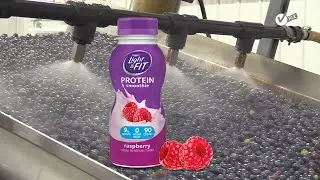 How  Berry juice is Made  harvesting  and Processing , Modern agriculture technology  berry machines
