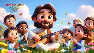 Best Sunday School Songs for Kids | Bible Songs for Children 1 Hour | Jesus For Kids