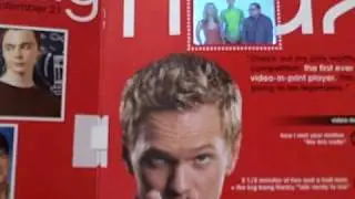 CBS Embeds Video Player in Entertainment Weekly Magazine