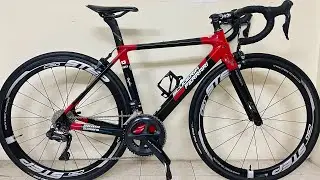 (Đã bán)SCUDERIA FERRARI🇮🇹 AF7 Italia full carbon Group Ultegra 8050 điện size 50 ĐT 0395727827