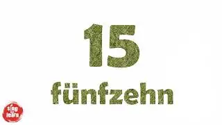 German 1-20 Numbers Song Zahlenlied Z&auml;hlen von 1 bis 20 Zahlenlied Zahlen Lernen
