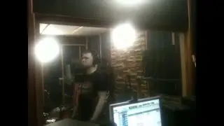 Born Liminal - recording vocals 2016