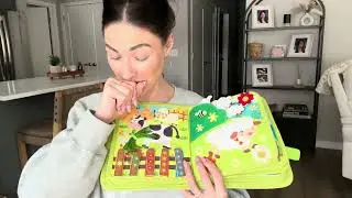 Busy book for toddlers interactive velcro toy #Hahaland  AMAZON FIND!