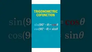 &ldquo;Cofunctions Made Easy: Sin, Cos, Tan Explained in Seconds #shorts#shortsfeed