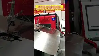 3d wire bending machine 4mm flower wreath ftamel#wirebendingmachine#wire3dbendingmachine#3dbender