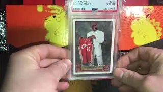 $4000+ Lebron James Topps Rookie Card Most Valuable Card In My Collection