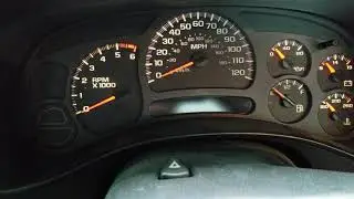 Сброс срока службы масла 2004 Silverado Sierra Chevrolet GMC