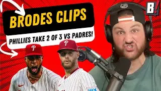 PHILLIES PITCHERS ZACK WHEELER, CRISTOPHER SANCHEZ WERE UNSTOPPABLE VS SAN DIEGO!! | Brodes Clips