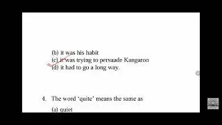 Class 8 English Final Exam Question paper (2021 - 2022) | Term 2